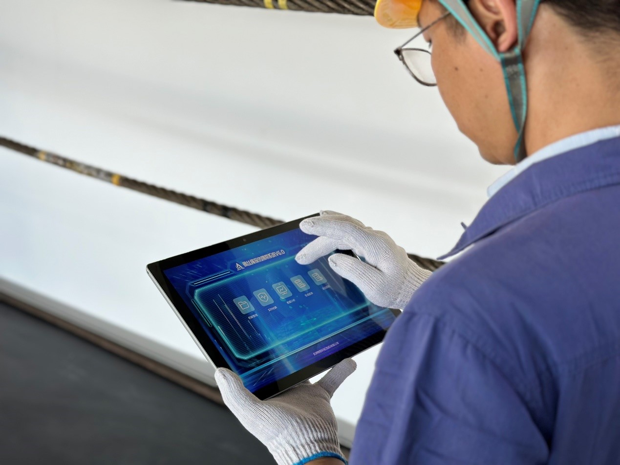 安测钢丝绳损伤携带式AI安全检测系统应用案例